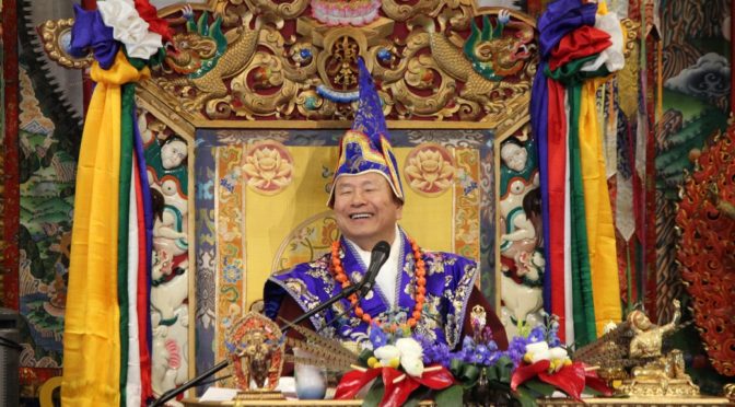 2019年6月9日聖尊蓮生活佛主持「普巴金剛護摩大法會」暨《道果》第212講